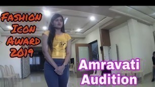 'Fashion Icon award 2019 || Amravati audition ||'