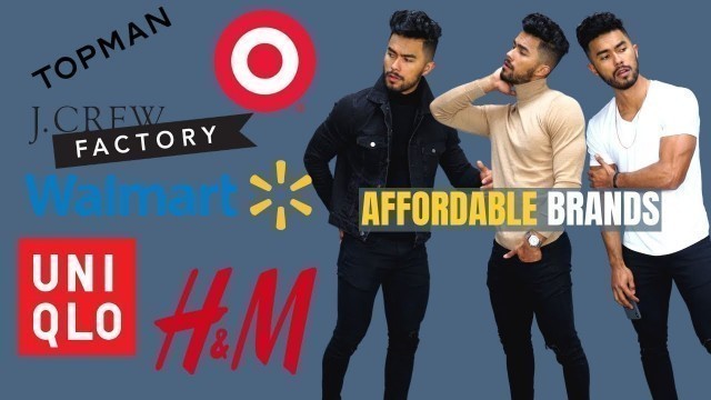 '8 Affordable Brands for Men That Wont Break the Bank'