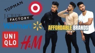 '8 Affordable Brands for Men That Wont Break the Bank'