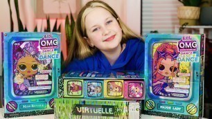 'New Dance Series OMG Fashion Dolls! Sisters Play Toys and LOL Surprise Unboxing'