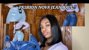 'Fashion Nova Jeans Haul | Try-on | Size 7'