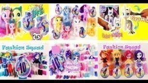 'Pony Life Potion Series MLP G5 Toys and Equestria Girls Fashion Squad Dolls'