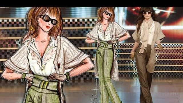 'Basic Figure For Fashion Sketch: Advanced Fashion Design Drawing Tutorial'