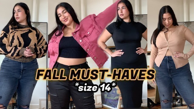 'Fall STAPLES for CURVY girls | Size 14 Fashion Nova Curve Try-On Haul'