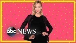 'Supermodel Karlie Kloss: Someone tried to change my runway walk | GMA Digital'