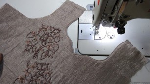 'Very Simple and beautiful neck design stitching EMODE'