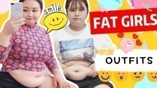 'Fat girl clothing hacks tik tok,outfit idea for fat girls,dress style for plus size body/Mập(chubby)'
