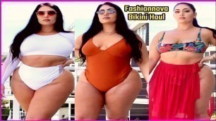 'Sammyy02k Hottest Fashionnova Bikini Haul Ever | Plus Size Model | Slow Motion Edit HD | 