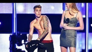 'Justin Bieber Gets NAKED at Fashion Show! | What\'s Trending Now!'