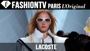 'Lacoste: Designer\'s Inspiration | Spring/Summer 2015 New York Fashion Week | FashionTV'