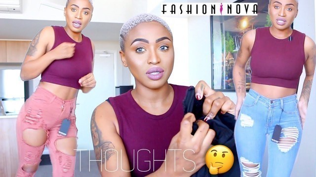 'MY THOUGHTS ON FASHIONNOVA JEANS .....'