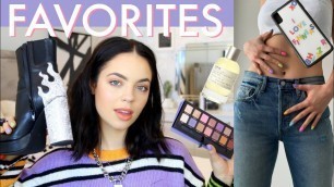 'CURRENT FAVORITES: Fitness, Makeup, Fashion, Music & More!'