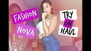 'Huge Fashion Nova Jeans Try On Haul!!!'