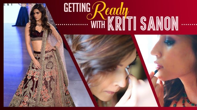 'GRWM: Behind the scenes with Kriti Sanon | Fashion | Pinkvilla | Bollywood'