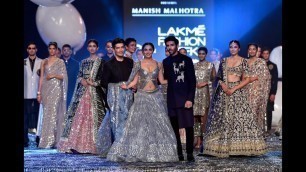 'Manish Malhotra | Bridal Couture,2021 | Drive-In Fashion Show | Kiara Advani & Kartik Aaryan'