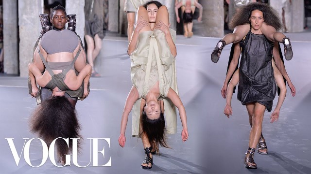 'Why Rick Owens Spring 2016 Was the Best Show Ever | Vogue'