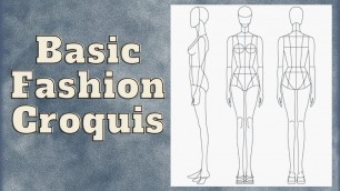 '| Basic Fashion Sketch | Illustration | Fashion Designing | Tutorial | Part - 2 (v - 2 )'