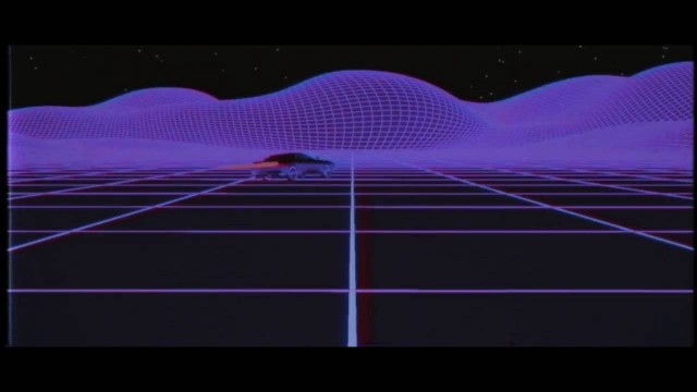 '80s/New Retro Wave style intro'