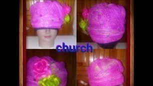 'Fashion an style for the lover\'s of church hats.'