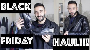 'BLACK FRIDAY 2015  MENS FASHION HAUL! | Clothes, Shoes, Haircare |'