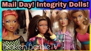 'Barbie MAIL DAY: Integrity Toys FASHION ROYALTY Doll Heads rebodied and redressed'