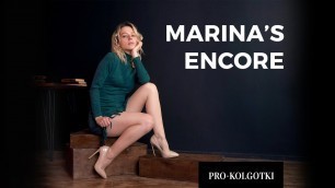 'Runway model Marina shows legs in tights 2020-07(2)'