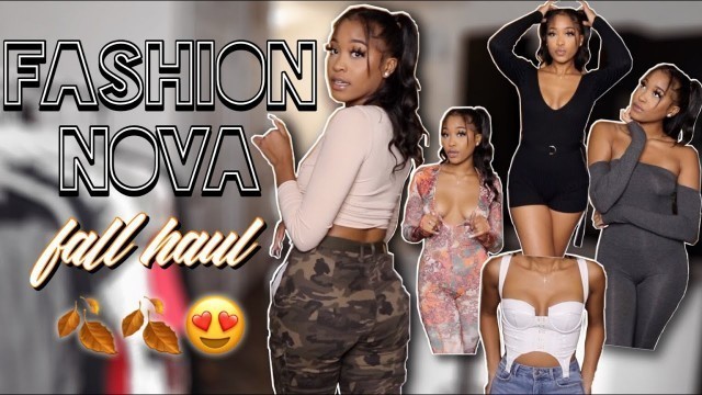 'SUPER CUTE FASHION NOVA FALL HAUL'