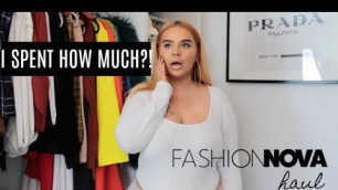 'FASHION NOVA CLOTHING TRY ON HAUL | MID - PLUS SIZE | SophieBBeauty'