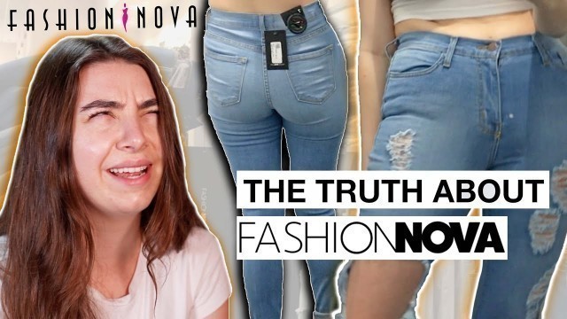 'Are Fashion Nova Jeans any good? (Size 6 Try On // Inside the LA store)'