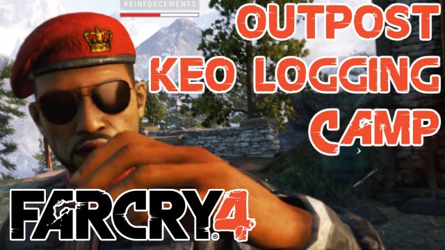 'Keo Logging Camp - Unlocks Shadow Leopard|Ammo Bag - Outpost - Far Cry 4'