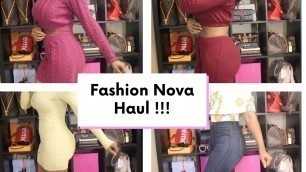 'Fashion Nova | Boujee On A Budget | Try On | Haul | I Saved $200 | Fashion Nova Curves | Review'