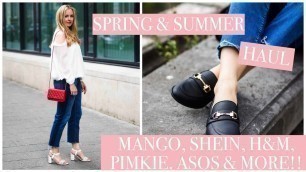 'AFFORDABLE SUMMER HAUL | ASOS, SHEIN, MANGO, H&M AND MORE! | Style playground'