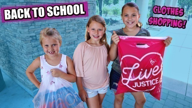 'Back To School Clothes Shopping At Justice!'