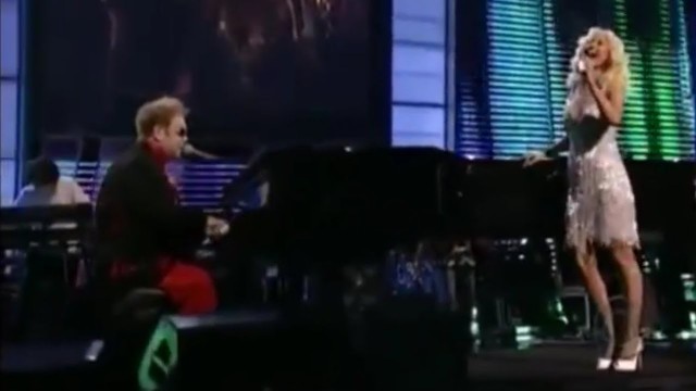 'Elton John & Christina Aguilera - \"Bennie and the Jets\" (Live at Fashion Rocks 2006)'