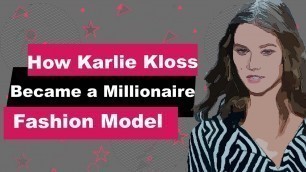 'Karlie kloss Biography | Animated Video | Millionaire Fashion Model'