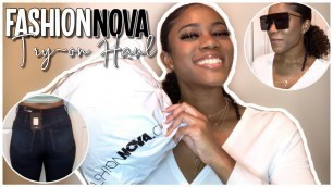 'FASHION NOVA JEAN TRY ON HAUL 2020| size 7| + MORE| CAMILLE DEADRA'