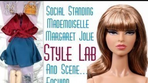 'Social Standing Mademoiselle M Jolie Doll & And Scene… Fashion Integrity Toys FR Style Lab Unboxing'