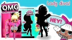 'LOL Surprise OMG • Lady Diva Fashion Doll • cześć 1/4 • Toys Land'