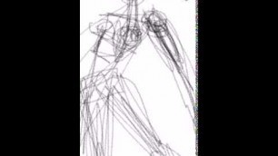 'Fashion Figure Drawing : Gesture Drawing on Iphone with Tayasui Sketches app'
