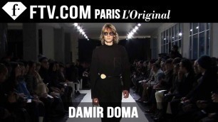 'Damir Doma Men Fall/Winter 2015-16 | Paris Men’s Fashion Week | FashionTV'
