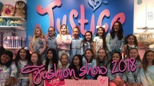 '2018 JUSTICE FASHION SHOW! JUSTICE SHOPPING SPREE & REVIEW! QKIDSLIVE'