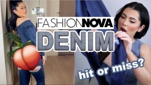 'FASHIONNOVA JEANS... Are they REALLY worth the hype? **TRY-ON HAUL**'
