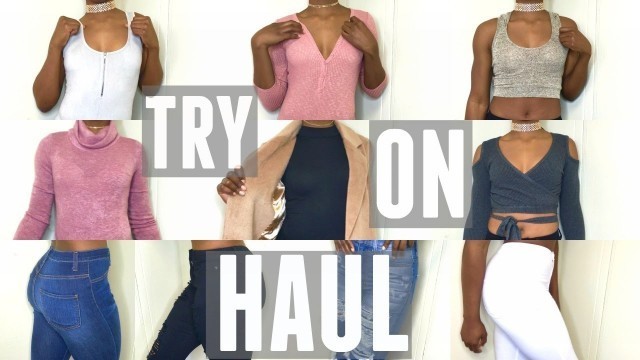 'HUGE FashionNova Try On Haul | For High School and College (University) Students'