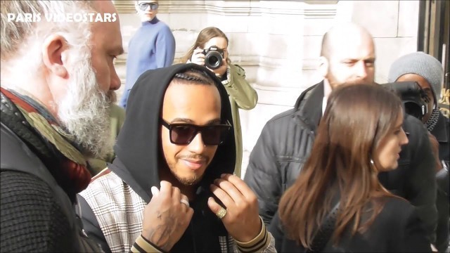 'Lewis HAMILTON attends Paris Fashion Week 4 march 2019 show Stella McCartney'