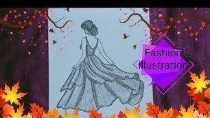 'How to draw fashion illustration for beginners'