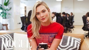 '73 Questions With Karlie Kloss ft. Casey Neistat & Ashley Graham | Vogue'