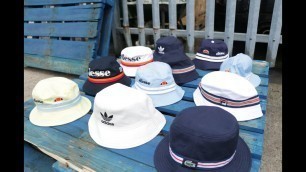 'Bucket Hats 2016 - Ready for the STONE ROSES - Fila, Ellesse, Adidas, Lacoste & More!'