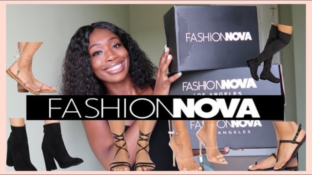 'Fashion Nova Shoes Haul | Try-on Shoes Haul'