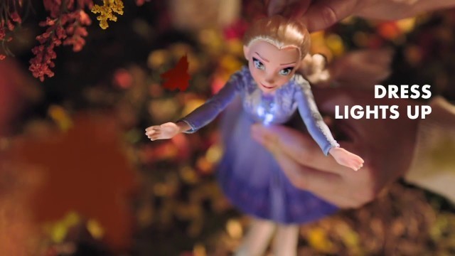 'Disney Frozen 2 Singing Elsa Fashion Doll - Smyths Toys'