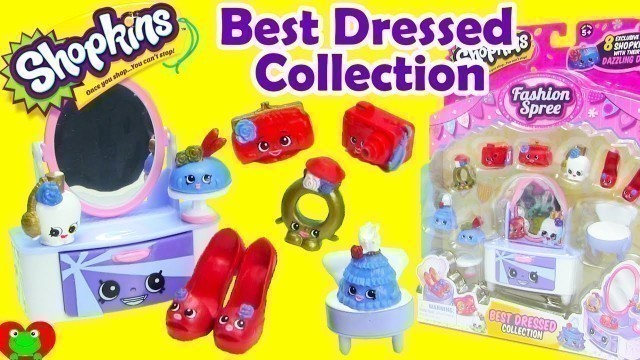 'Shopkins Best Dressed Collection Playset Season 3 Fashion Spree'